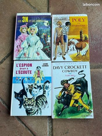 Bibliothèque Rose  livres en lot ou à l’unité