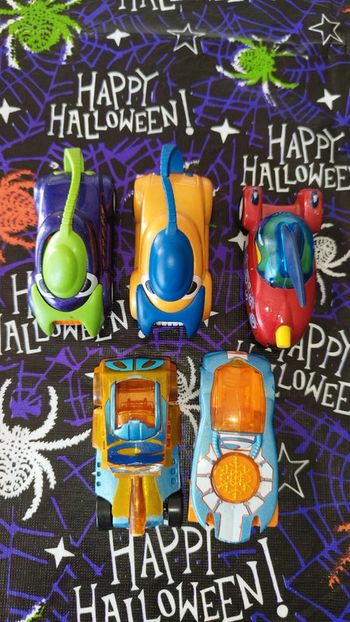 Lot de 5 Voitures Majorette Fiction 501 505 507 set