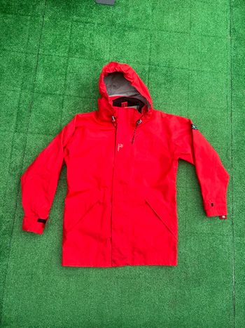 Veste imperméable Quechua rouge taille 14 ans
