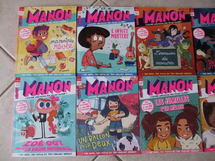 Lot de 13 magazines Manon n° 158 et n° 164 à 175 - Milan - photo numéro 3