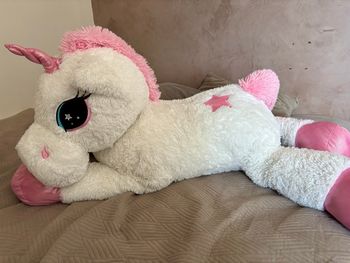 Peluche géante licorne