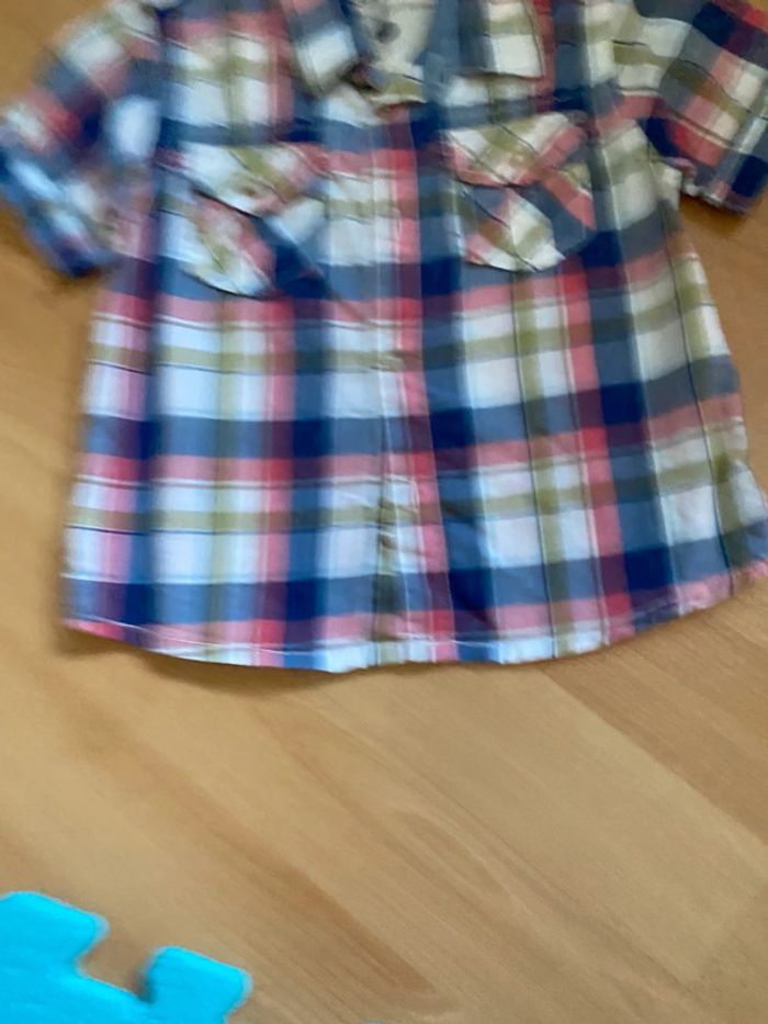 Chemise manches courtes Mayoral Taille 18 M - 80 cm - photo numéro 3