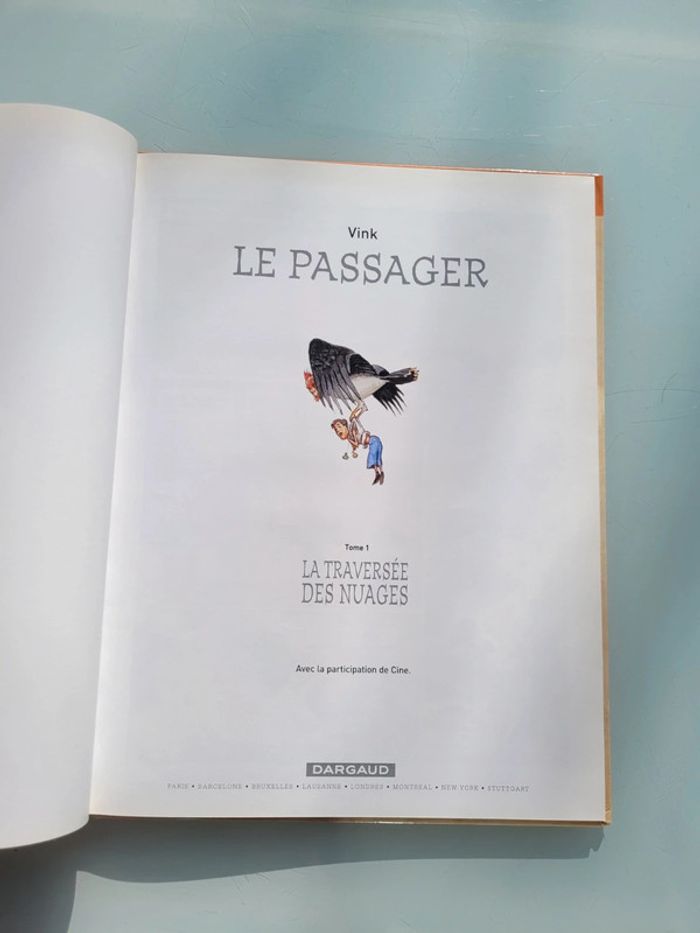 BD Le Passager, Tome 1 : La Traversée des nuages, Vink (23) - photo numéro 3