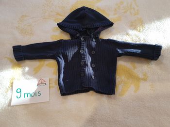 Gilet garçon 9 mois