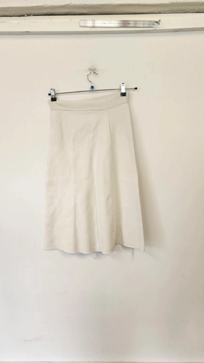 Jolie jupe en coton basique uniqlo taille S - photo numéro 3