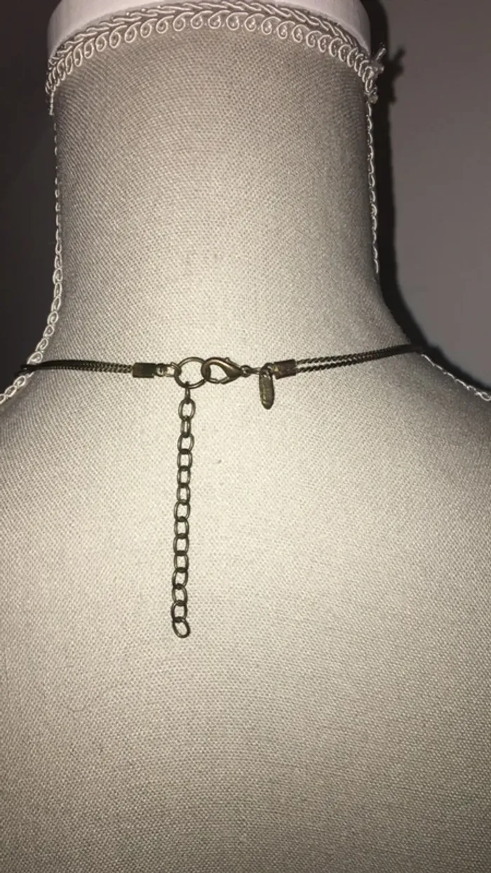 Collier sautoir en perles de verre - photo numéro 4