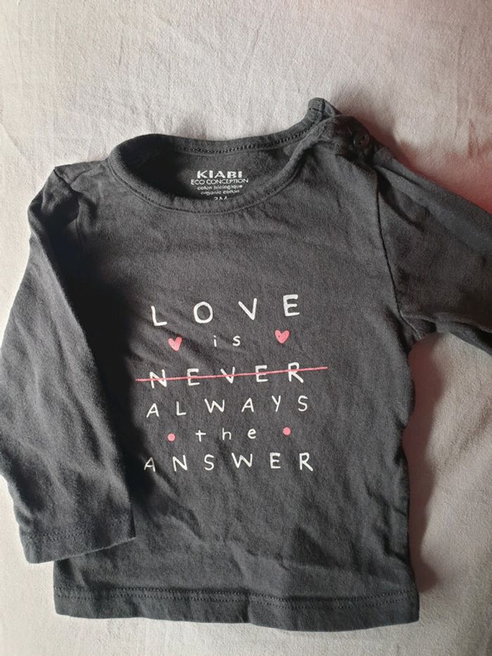 T-shirt manches longues