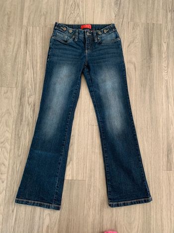 Jean denim bootcut délavé John Baner T34