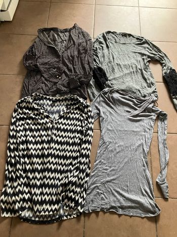Lot t-shirt manches longues taille L
