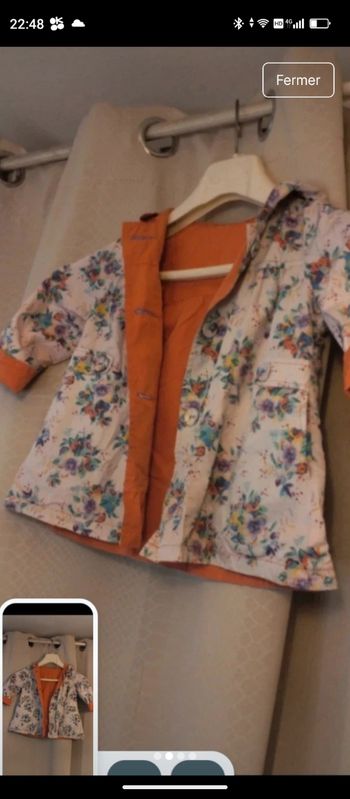 Imperméable bébé fille Kenzo