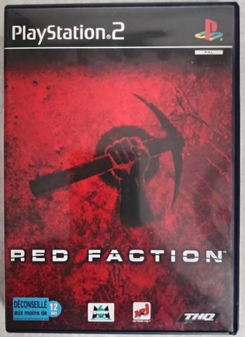 🔴 Jeu Red Faction PS2 – Complet (boîte + notice) – Très bon état – PAL
