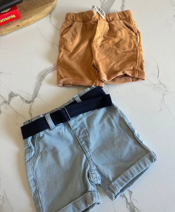 lot shorts bébé
