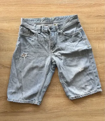 Short en jeans