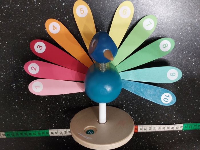 Paon j'apprends à compter - photo numéro 2