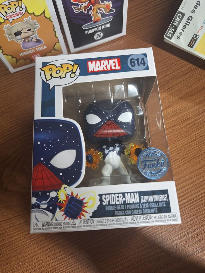 Funko pop bubble-head spider man 614 édition spéciale - photo numéro 2
