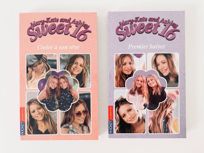 Lot de 2 livres Sweet 16 / Mary-Kate et Ashley