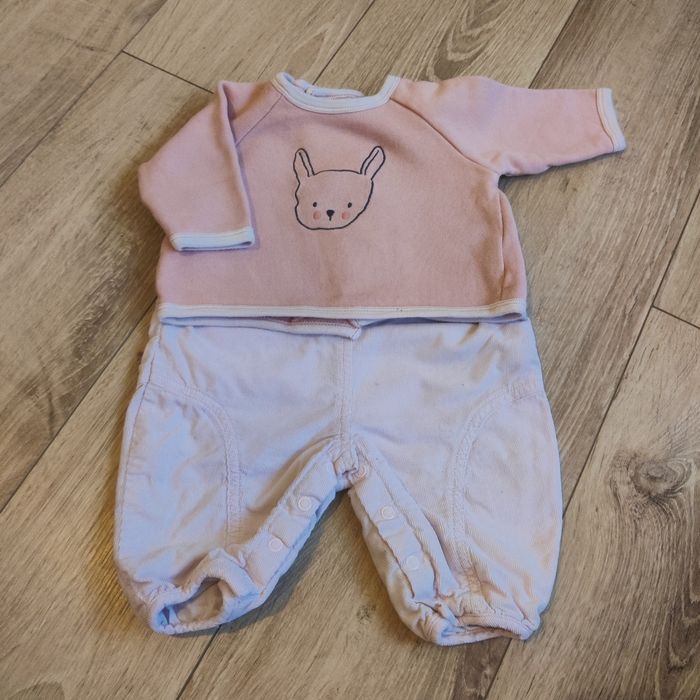 Ensemble 2 pièces chaud pour bébé fille