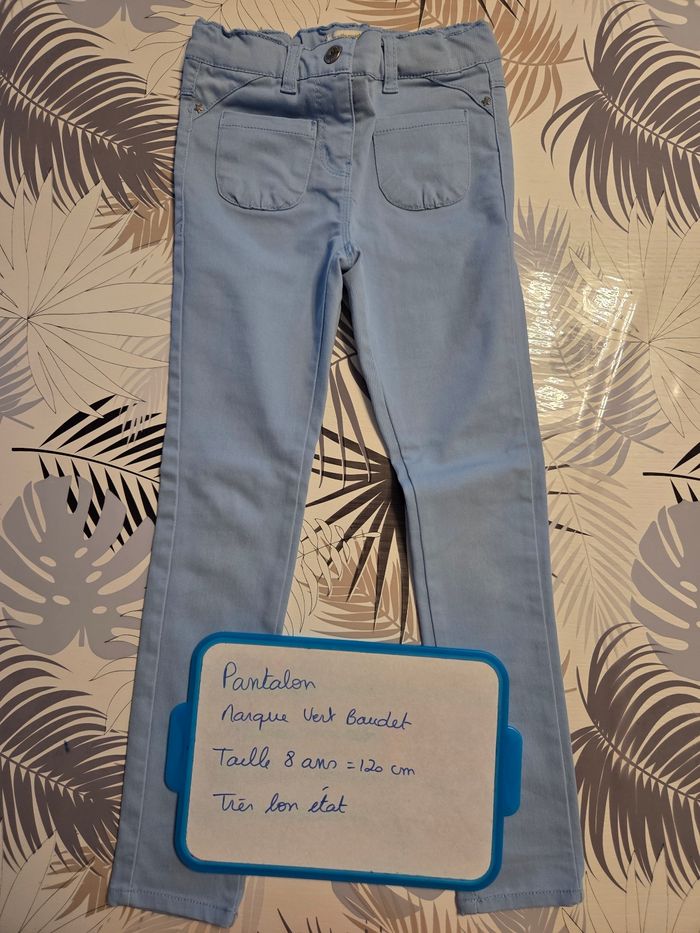 Pantalon bleu claire