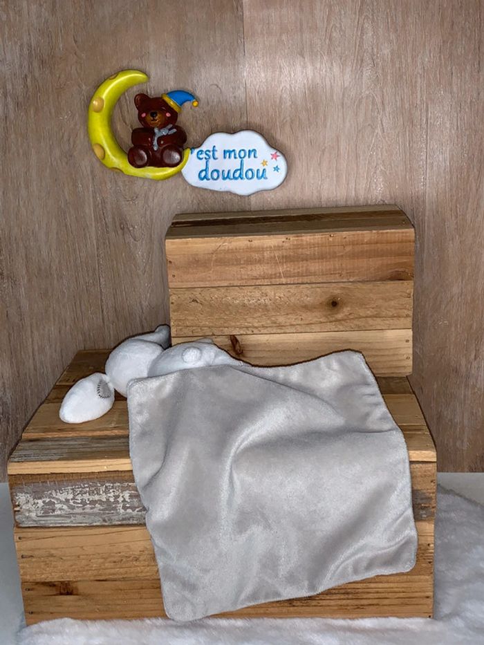 NIC282 doudou lapin 🐰 nicotoy - photo numéro 2