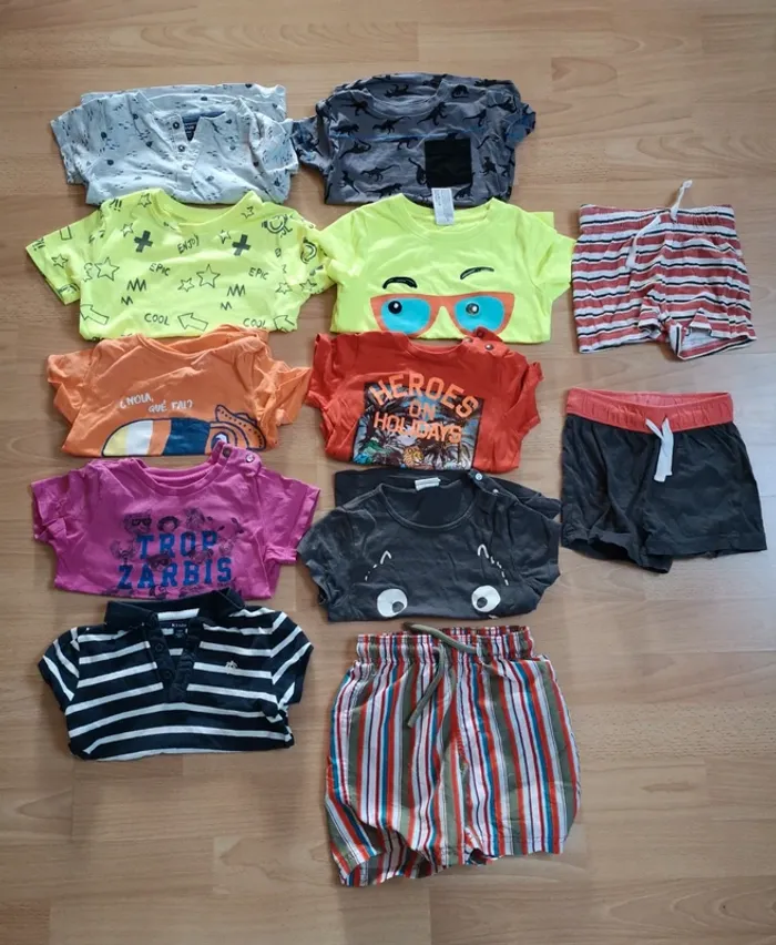 Gros lot 2 ans été 12 vêtements