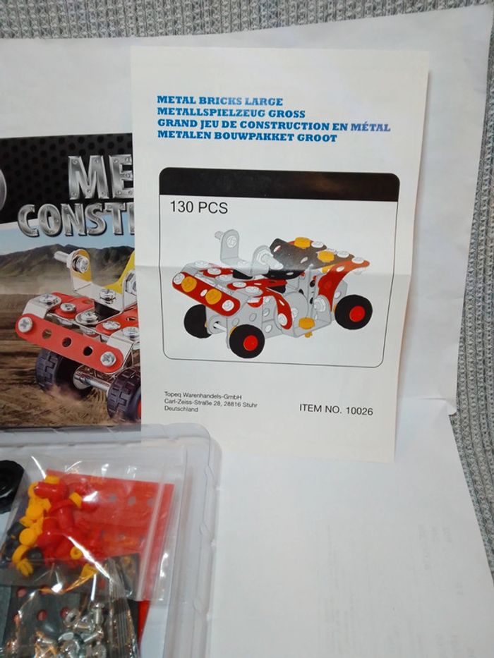 Kit de construction en métal "Quad" - photo numéro 4