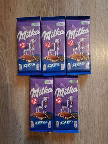 Tablettes milka oreo
