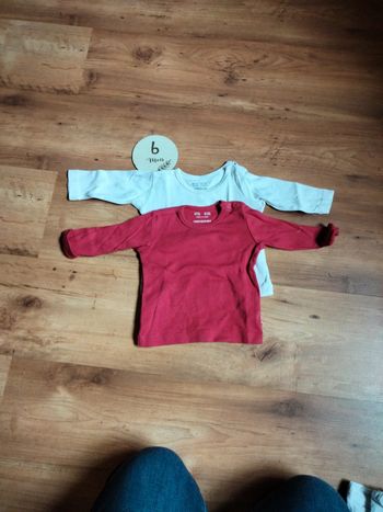 Lot tee-shirts manches longues