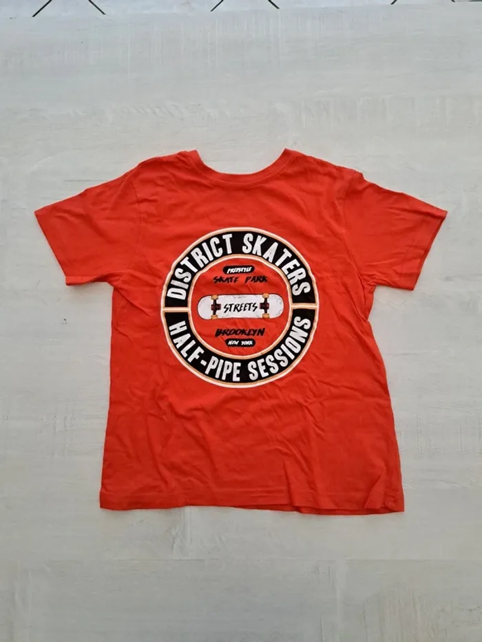 Lot de 2 T-shirts - Primark - Taille 128cm - Coton - photo numéro 2