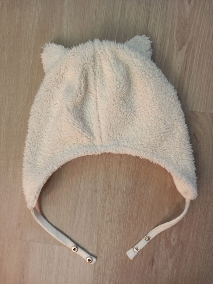 Bonnet chat blanc et argent Orchestra 44cm - photo numéro 3