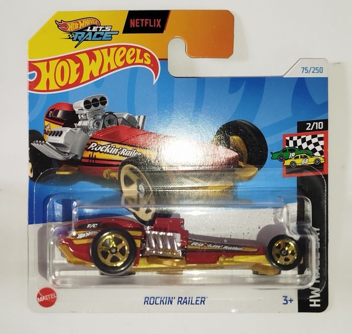 Hot Wheels Lot Let'Race BajanTruck Layin' Lowrider Rockin'Railer Netflix - photo numéro 4