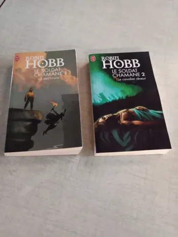 Lot 2 livres le soldat chamane 1 et 2