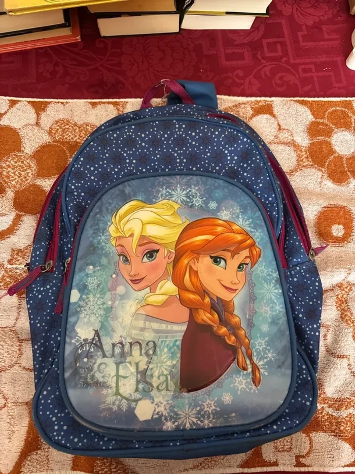 Cartable reine des neiges