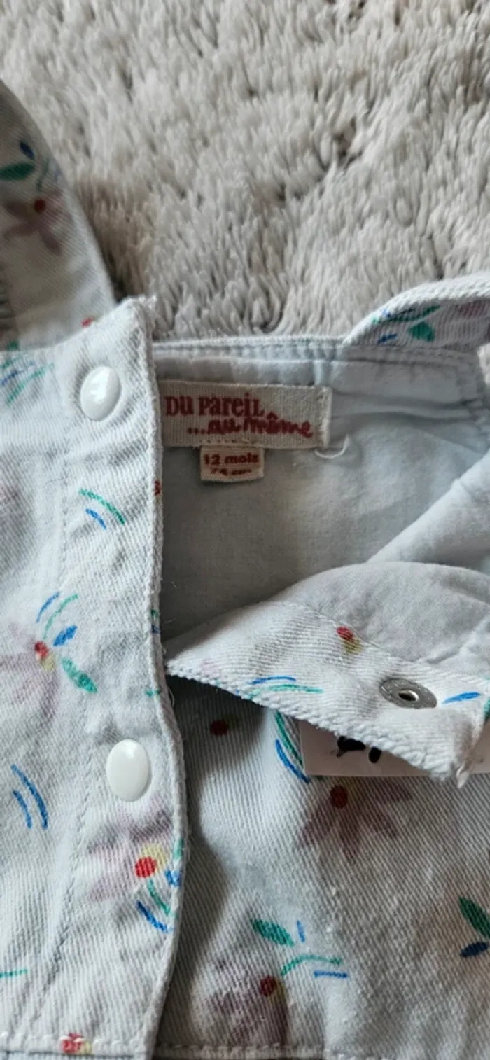 Salopette fille 12 mois - photo numéro 4