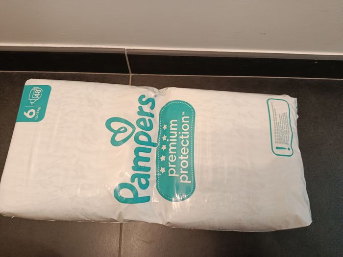 Couches Pampers Prenium taille 6 - photo numéro 2