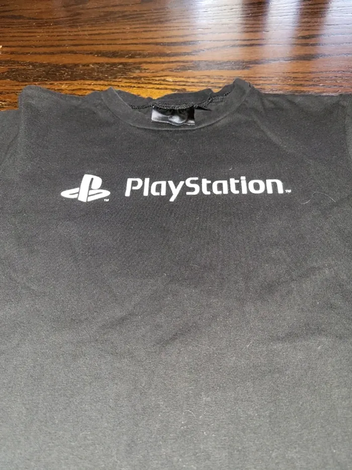 Tee-shirt manche courte noir PlayStation - photo numéro 2