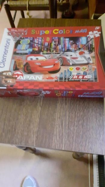 Puzzle cars Disney