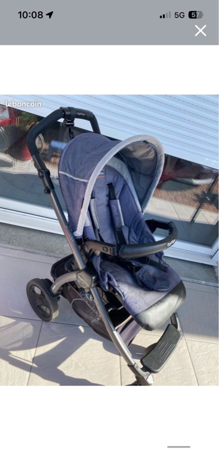 Poussette PEG PEREGO 3 en 1