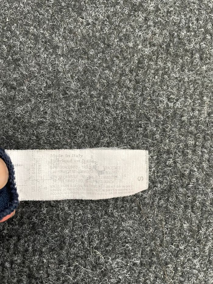 Robe courte bleu nuit matière tri-acétate S/petit M - photo numéro 4