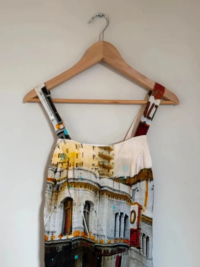 Robe imprimé vintage - photo numéro 2
