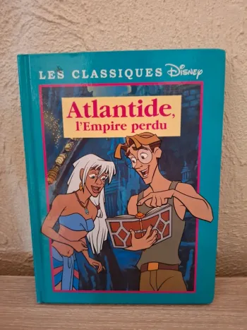 Livre Disney Atlantide l’empire perdu