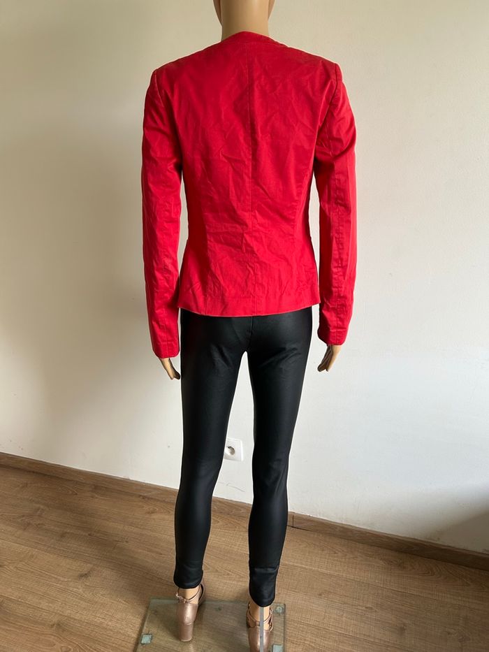 Blazer rouge Esprit taille française 34 TBE - photo numéro 6