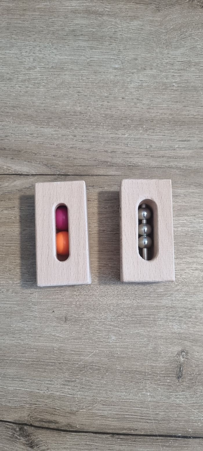 Lot cubes sensoriels en bois - photo numéro 2
