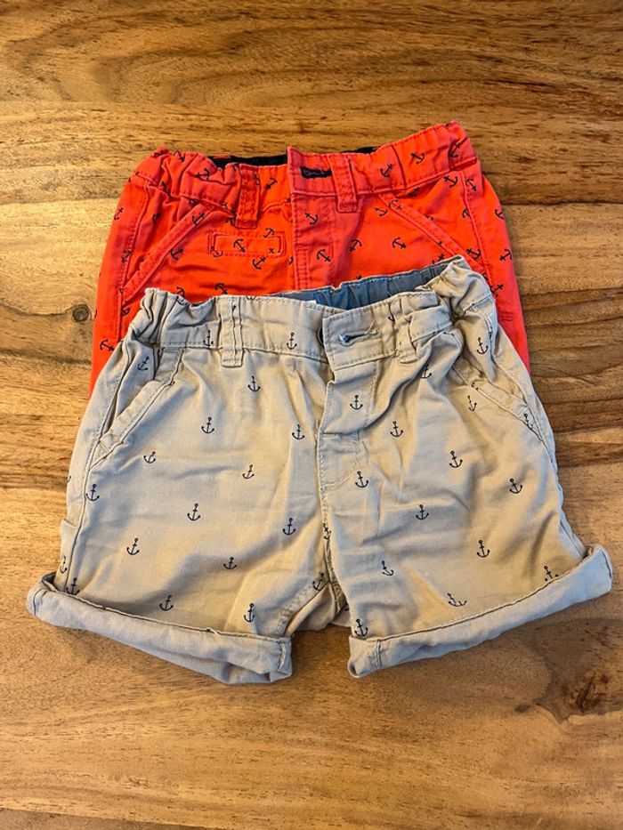 Lot de 2 shorts