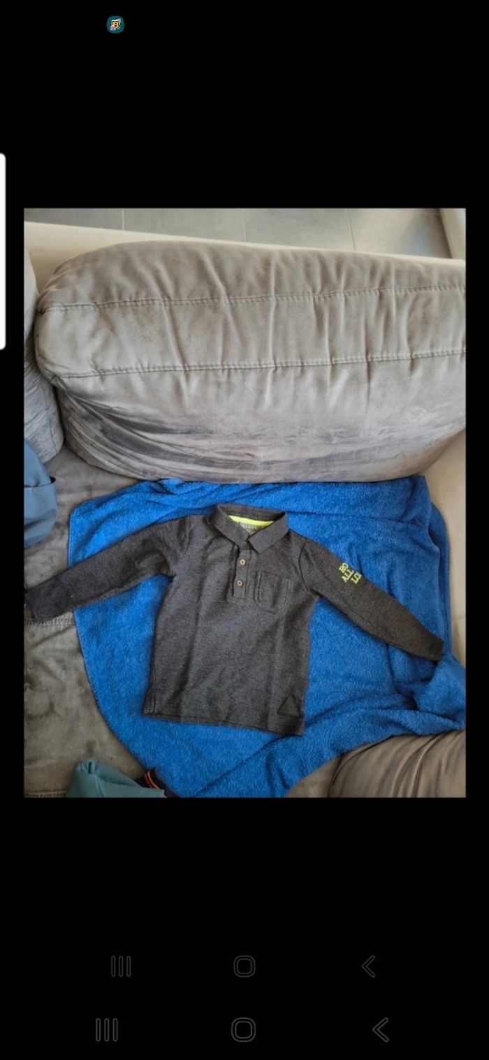 Polo manches longues