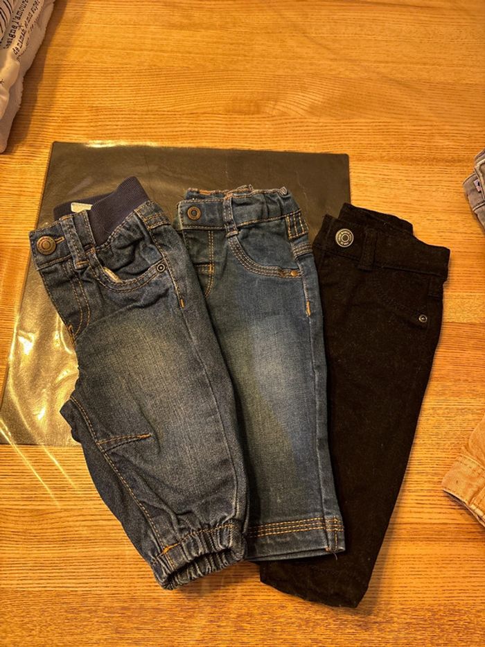 Lot de 3 jeans