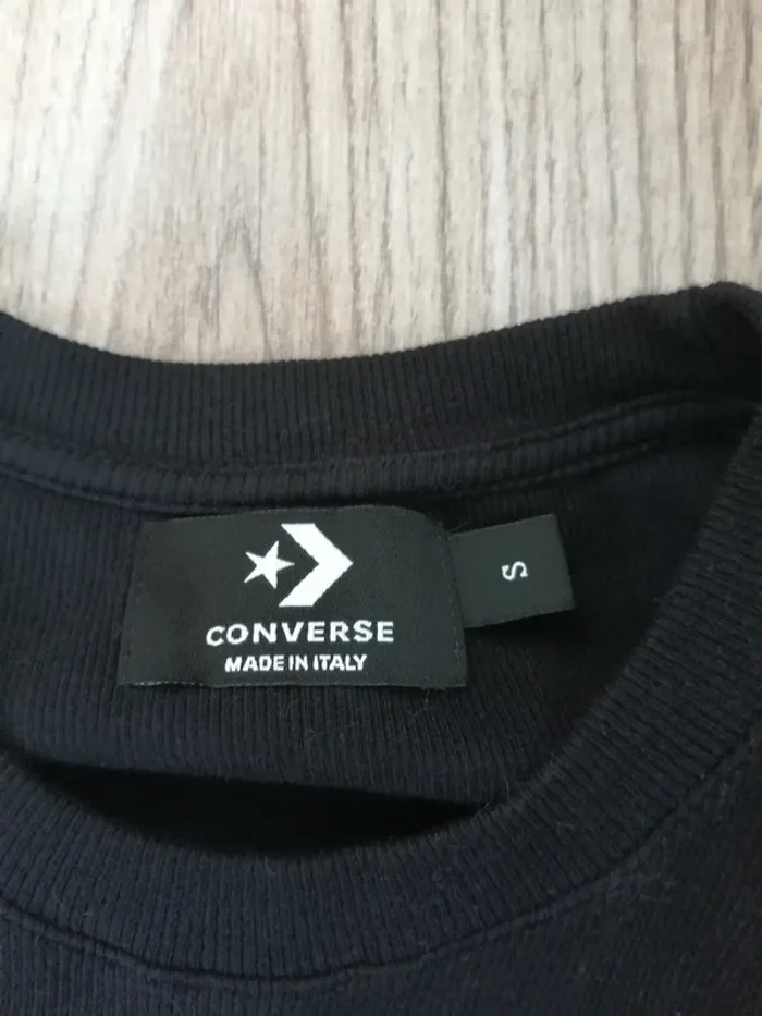 Top noir avec logo étoile converse all star / converse / (S) - photo numéro 6