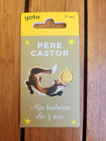 carte yoto père castor