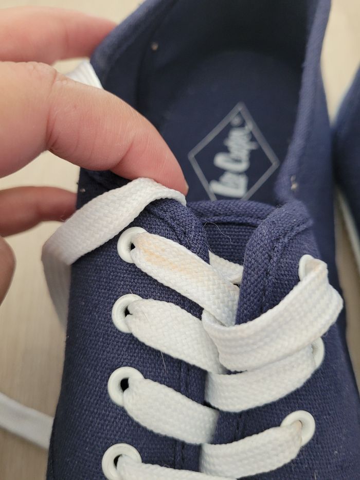 Tennis espadrilles à lacets Lee Cooper - photo numéro 2
