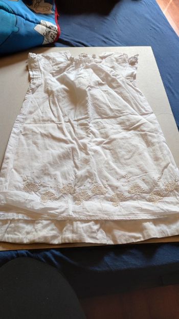 robe blanche 5 ans