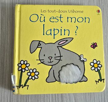 Livre tactile où est mon lapin ?